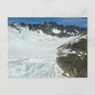 Alaskas Gletscher Landschaft Postkarte