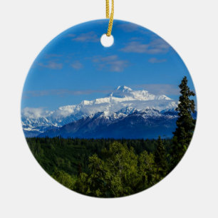 Alaskas Mt. McKinley Keramikornament