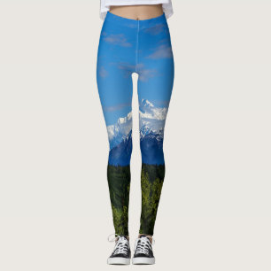 Alaska's Mt McKinley Leggings