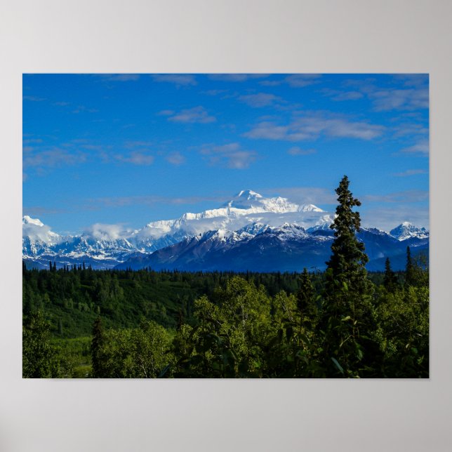 Alaska's Mt. McKinley Poster (Vorne)