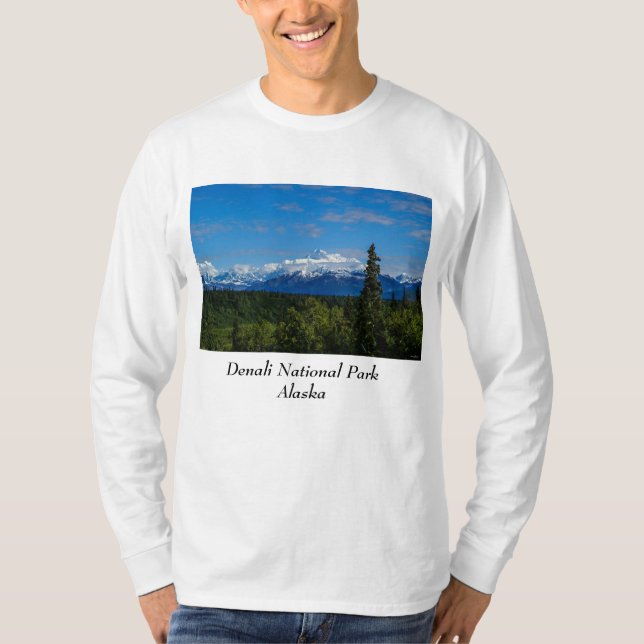 Alaska's Mt. McKinley T-Shirt (Vorderseite)