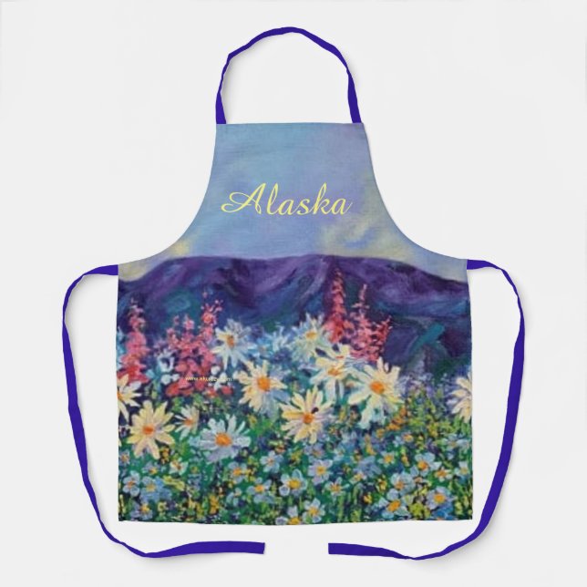 Alaskas Tishas Garten-Schürze Schürze (Vorderseite)