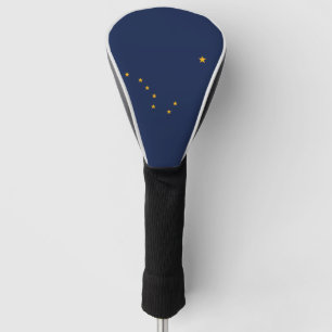 Alaskische Flagge, amerikanische Staatsflagge Golf Headcover