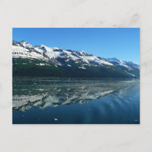 Alaskische Küstenlinie - schöne Naturfotografie Postkarte