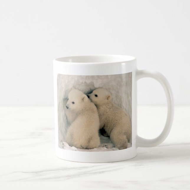 Alaskischer Eisbär CUB Tasse (Rechts)