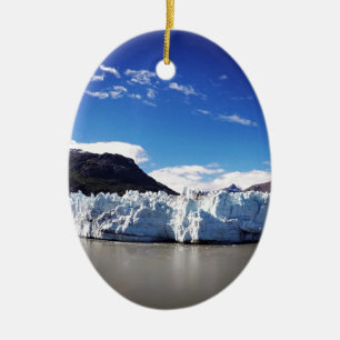 Alaskischer Gletscher Keramik Ornament