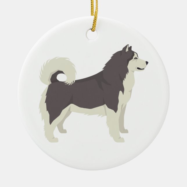 Alaskischer Keramik Ornament (Vorne)