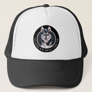 Alaskischer Malamute 002 Truckerkappe