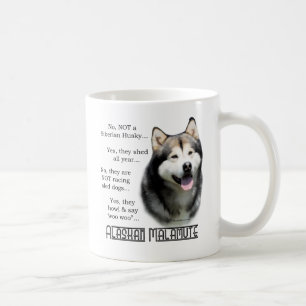 Alaskischer Malamute FAQ Tasse