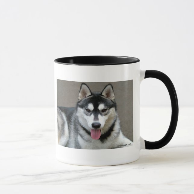 Alaskischer Malamute-Hunde Tasse (Rechts)
