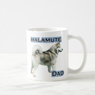 Alaskischer Malamute-Vater 4 Tasse