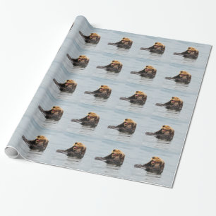 Alaskischer Seeotter Geschenkpapier