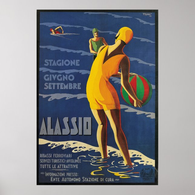 Alassio, Italien Poster (Vorne)