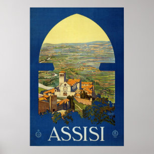 Alassio, Italien Vintage Travel Poster