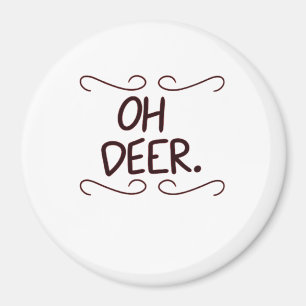 Alastor Oh Deer Kreative Kunstgestaltung Magnet
