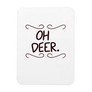 Alastor Oh Deer Kreative Kunstgestaltung Magnet