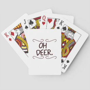Alastor Oh Deer Kreative Kunstgestaltung Spielkarten