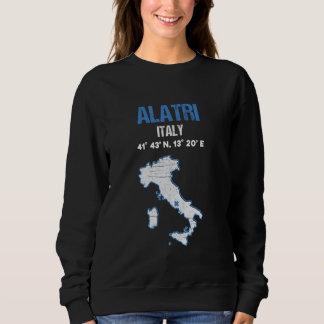 Alatri Italien Stadt Sweatshirt