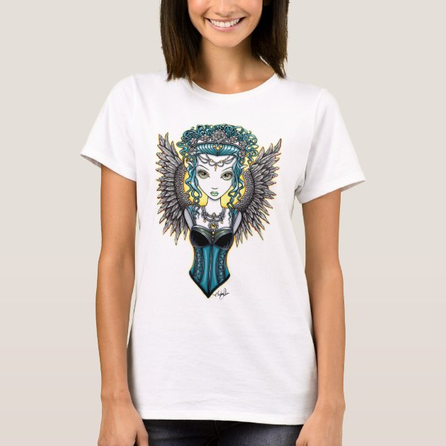 "Alaura" gotische T-Shirt (Vorderseite)