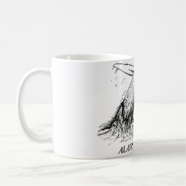 ALAXSXAQ - Kaffee-Tasse - Buckel-Wal-Grafik Tasse