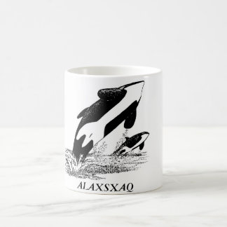 ALAXSXAQ - Kaffee-Tasse - Orca-Grafik Kaffeetasse