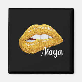 Alaya - Vorname Geschenk ärmellos Magnet