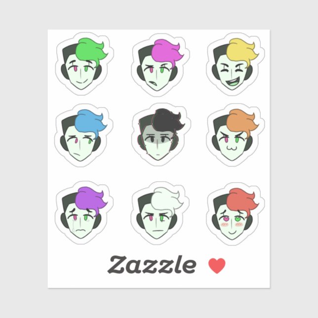 Alba Emotion Stickers Aufkleber (Blatt)