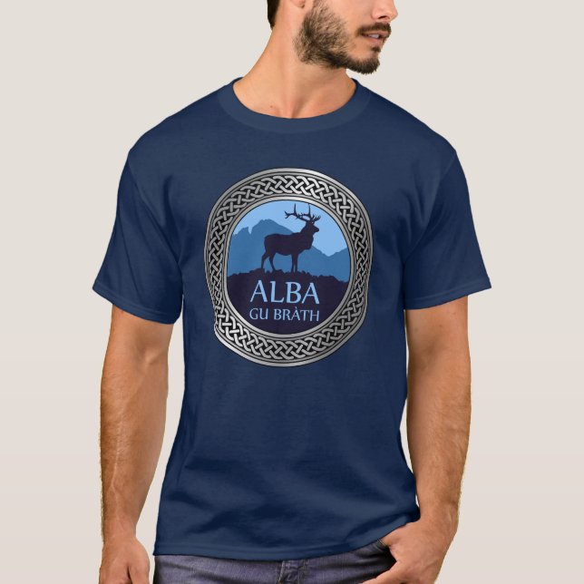 Alba Gu Brath Knot T - Shirt (Vorderseite)