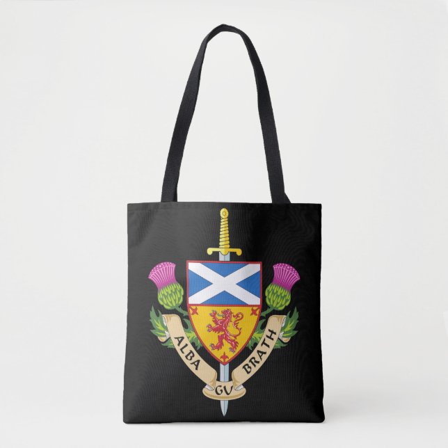 Alba Gu Bràth Scottish Heritage Wappen Inspiriert (Vorderseite)