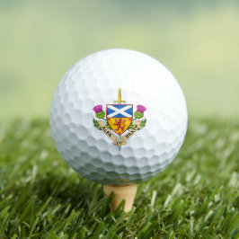 Alba Gu Bràth Scottish Heritage Wappen Inspiriert Golfball
