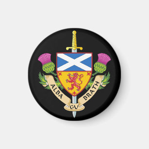 Alba Gu Bràth Scottish Heritage Wappen Inspiriert Magnet