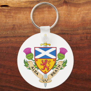 Alba Gu Bràth Scottish Heritage Wappen Inspiriert Schlüsselanhänger