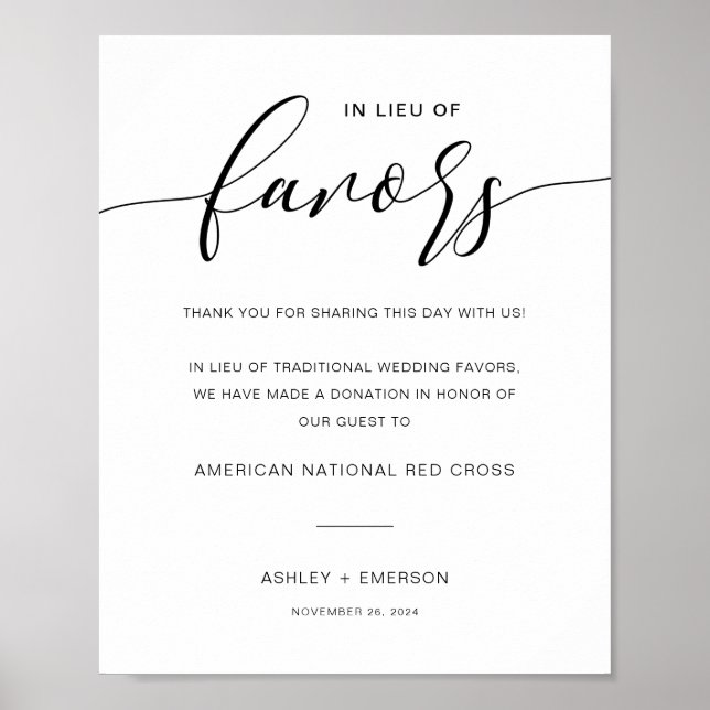 ALBA - Klassisch und elegant anstelle eines Favori Poster (Vorne)