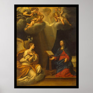 Albani Francesco Annunciation Poster