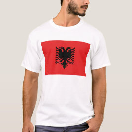 Albania Flag T-Shirt, Patriotic T-Shirts, T-Shirt