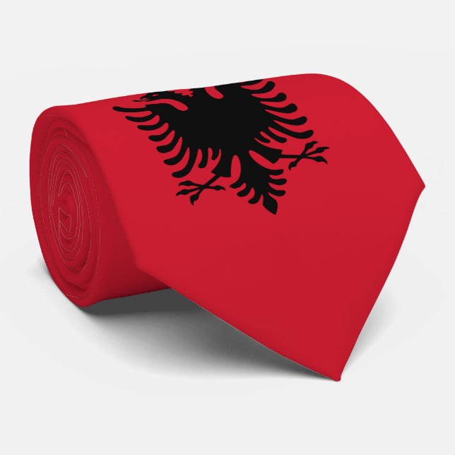 Albania Krawatte (Gerollt)