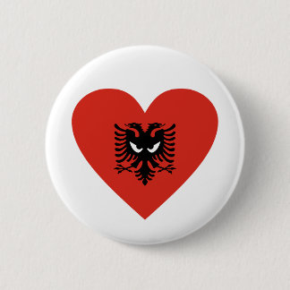 Albanian Heart - For real Albanians! Button