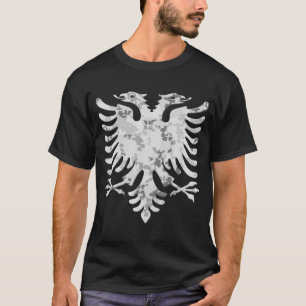 Albanian Snow Camo  Eagle 3D T-Shirt