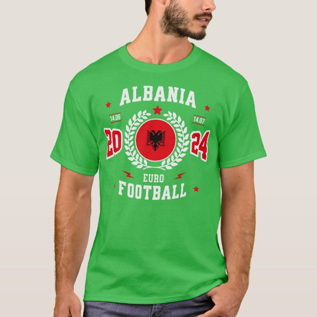 Albanien 2024 Unterstützer T-Shirt (Vorderseite)