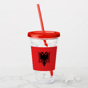 Albanien Acryltrinkbecher