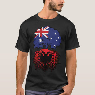 Albanien Albanisch Australische Australische Tree  T-Shirt