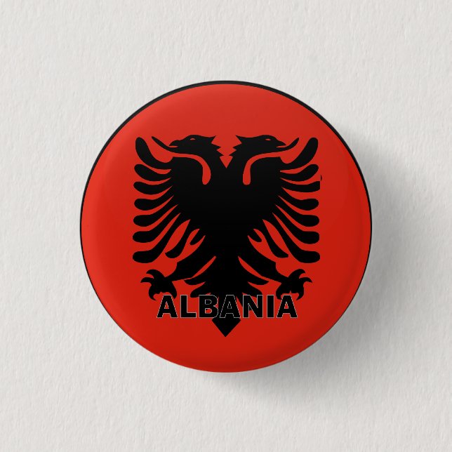 Albanien Button (Vorderseite)