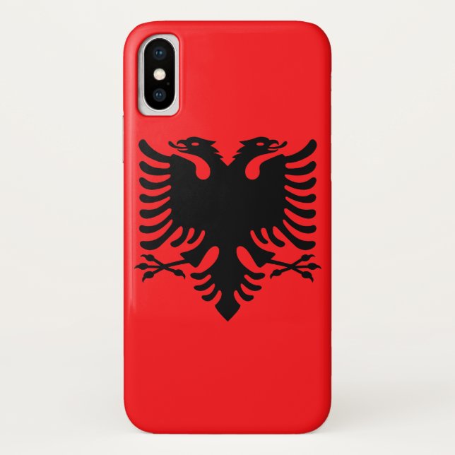 Albanien Case-Mate iPhone Hülle (Rückseite)