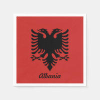 Albanien Cocktail Napkins