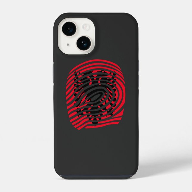 Albanien DNA iPhone Hülle (Rückseite)