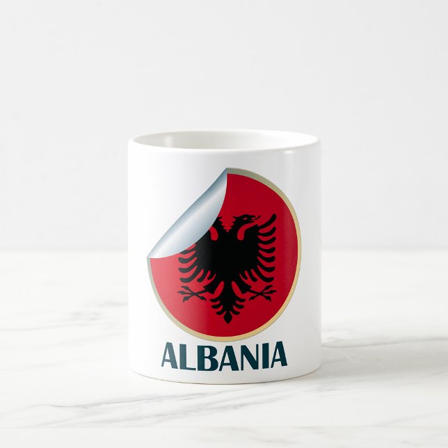 Albanien Doppel-AdlerEmblem Kaffeetasse (Von Creator hochgeladen)