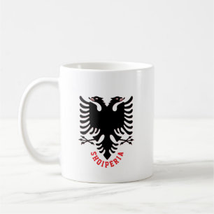 Albanien Doppelkopfadler Kaffeetasse