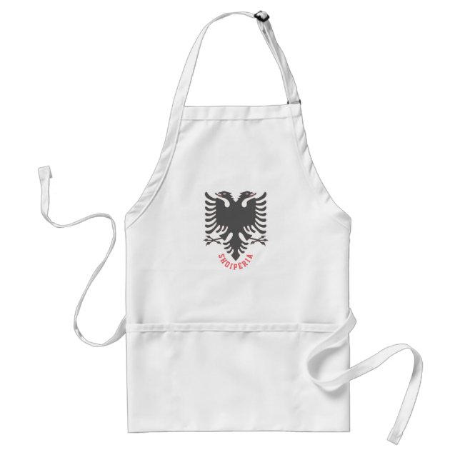 Albanien Doppelkopfadler Schürze (Vorne)