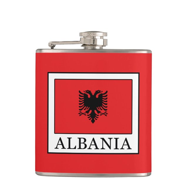 Albanien Flachmann (Vorderseite)