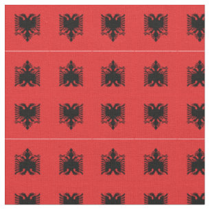 Albanien Flag & Albanien Trendy Fabric /mode Stoff